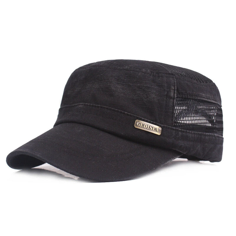 

Unisex Men Women Classic Adjustable Army Plain Hat Cadet Military Baseball Sport Cap Snapback Casual Caps Breathable Cap Outdoor