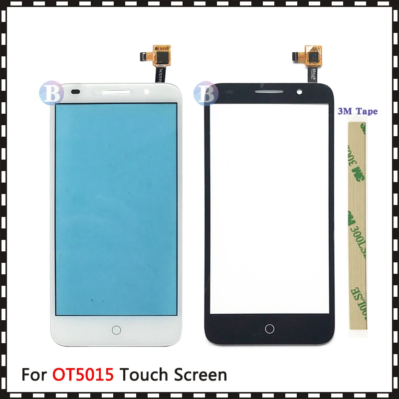 Replacement High Quality 5.0&quot For Alcatel Pixi 3 OT5015 5015 5015E 5015A Touch Screen Digitizer Sensor Outer Glass Lens Panel |