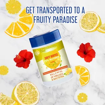 

60PCS/bag Disinfection Alcohol Swabs Wet Wipes Antiseptic Pads Skin Cleaning Care Sterilization toallitas desinfectantes