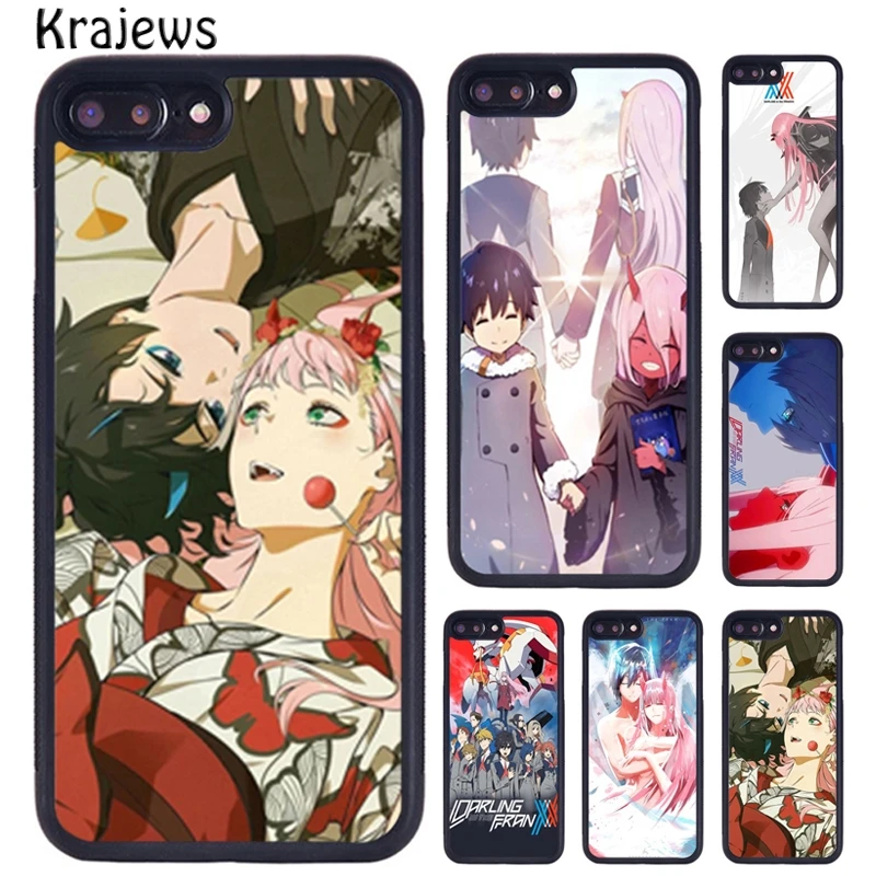 Чехол krajeus HIRO TWO Darling in the FranXX для iPhone X XR XS 11 Pro MAX 5 6 6S 7 8 Plus samsung Galaxy S7edge S8 S9 S10 |