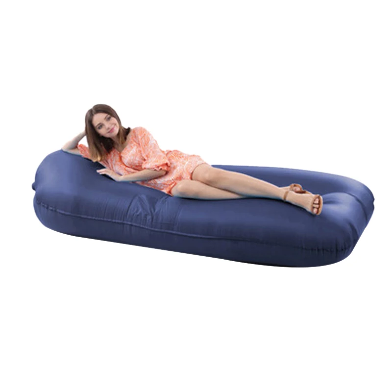 

Lazy Inflatable Sofa Outdoor Portable Inflatable Bed Folding Inflatable Seat Office Storage Lunch Bed