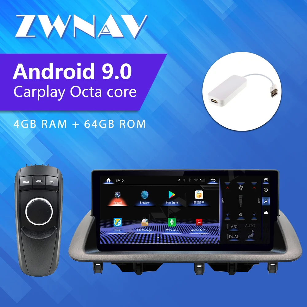 

ZWNAV Ct200 Android 9 Octa Core 4+64G Gps Navigation Car Multimedia Player Radio For Lexus Ct200 2011-2018