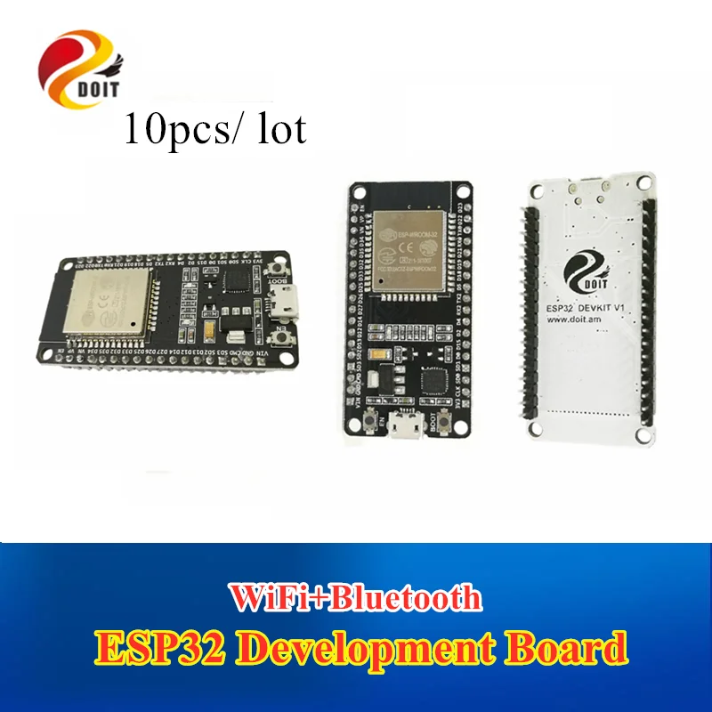 10 штук упак. ESP 32 32S ESP32 bluetooth и WiFi ESP8266 дистанционное управление двухъядерный робот