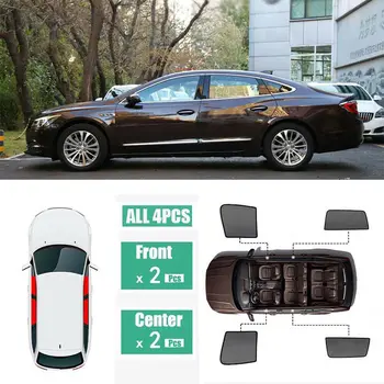 

For Buick Lacrosse 2016-2018 4Pcs Windows Sunshade UV Ray Protector Mesh Block Privacy Visor
