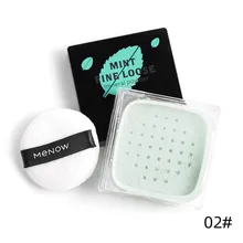 Новое масло-контроль лица прессованный порошок MENOW 1 шт. Косметическая основа консилер прессованная косметическая пудра для макияжа инструмент 0808#30