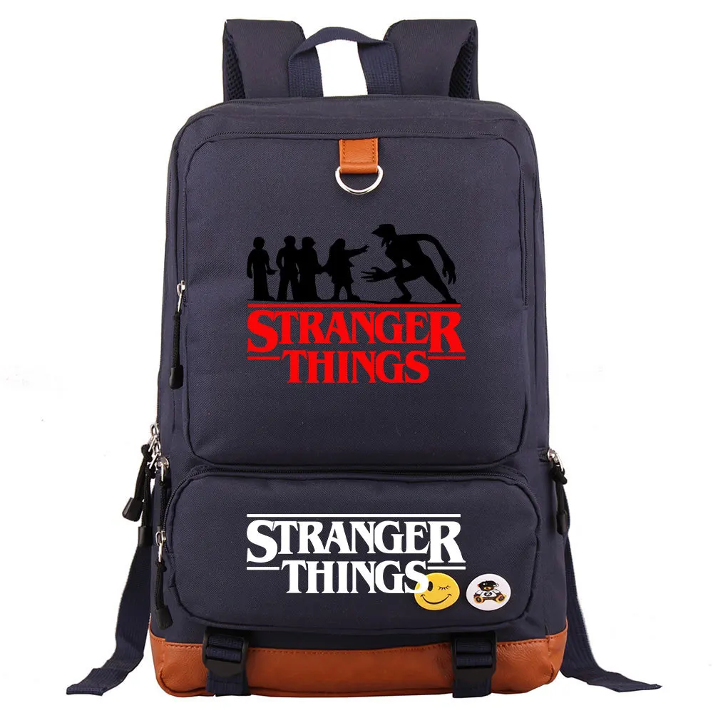 1" странные вещи рюкзак сумка на Луну подростковый студенческий книжный школьный рюкзак дорожная сумка для ноутбука - Цвет: Style 7