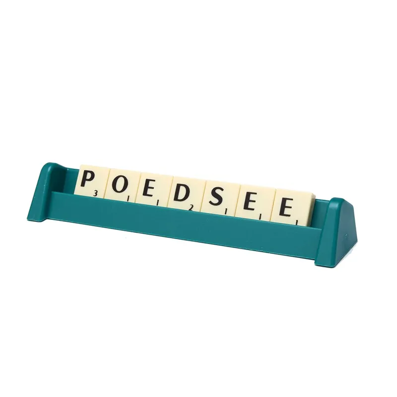 Scrabble кроссворд табулейро Jogo Ortografia Instrumento Mesa de Jogo de Palavras de Ortografia Carta Jigsaw Puzzles Crianç