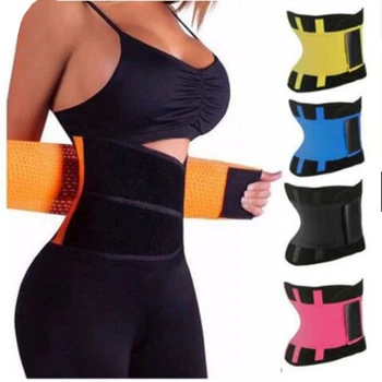 

Inadice New Cummerbunds Polyester Unisex Wide Belt Solid Corset Belt Women Elastic Belt Fashion Waist Trainer Trimmer Belt