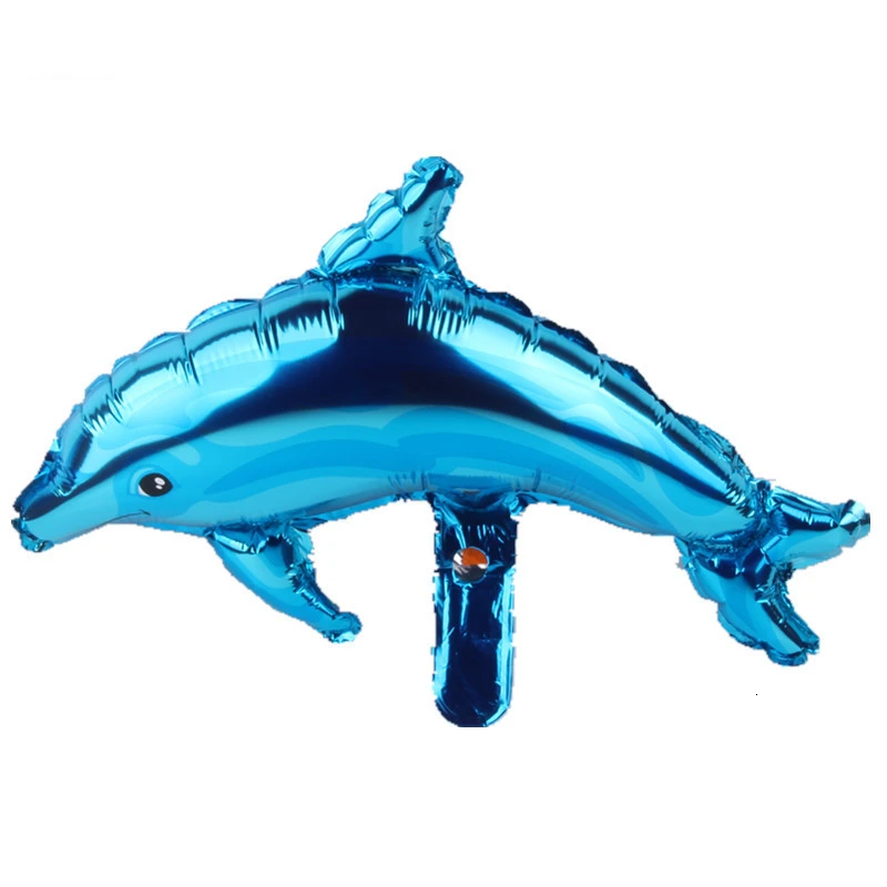 16 дюймов мини фольга тема океана вечерние шары Осьминог Дельфин Акула КИТ с днем рождения украшения Детские воздушные гелиевые балоны