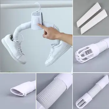 

1set Portable Electrictiy Clothes Drying Rack Portable Travel Laundry Rack Multifunctional Foldable Dormitory Shoe Cdryer