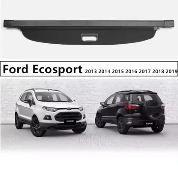 

For Rear Trunk Security Shield Cargo Cover For Ford Ecosport 2013 2014 2015 2016 2017 2018 2019 High Qualit Auto Accessories