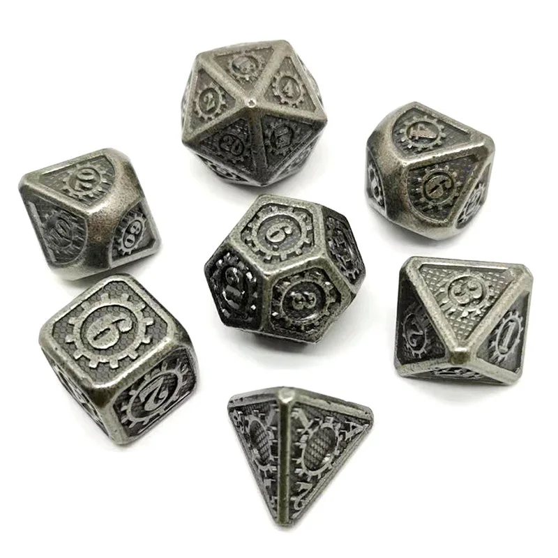Многосторонние игральные кости для игр шрифт выхода подземей и DragonsInnovative ролевые