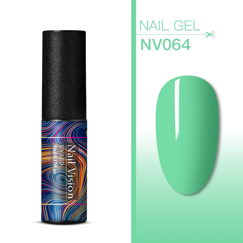 Nail Vision 5 мл УФ-гель для ногтей для маникюра 176 цветов Гель-лак Полупостоянный Гель-лак для нейл-арта инструменты для самостоятельного дизайна - Цвет: EES06659