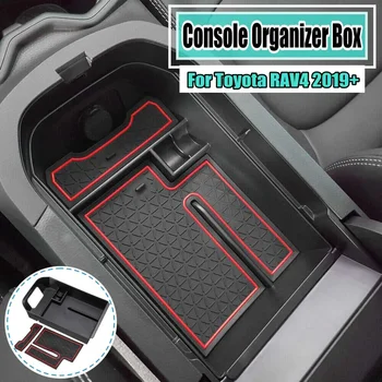

Car Center Console Armrest Storage Box Organizer Tray Coin Holder For Toyota RAV4 2019 2020 Car Stowing Tidying