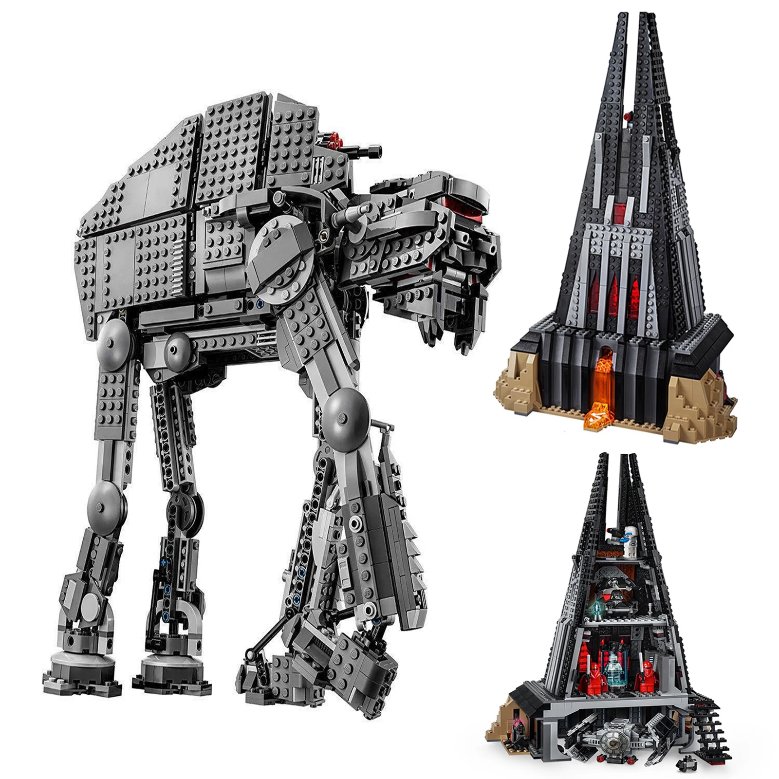 

05130 Compatible lepinblock 75189 75251 Star Wars Heavy Assault Walker Model Building Blocks Gift Toys For Children