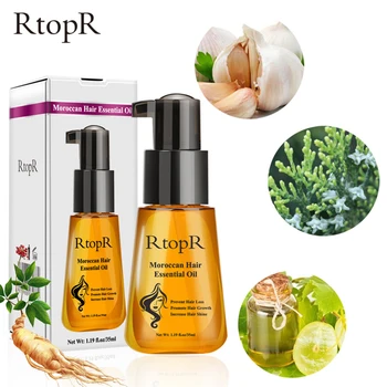 

Moroccan Prevent Hair Loss Product Hair Growth Essential Oil Easy To Carry Hair Care Nursing 35ml Both Male and Female Can Use