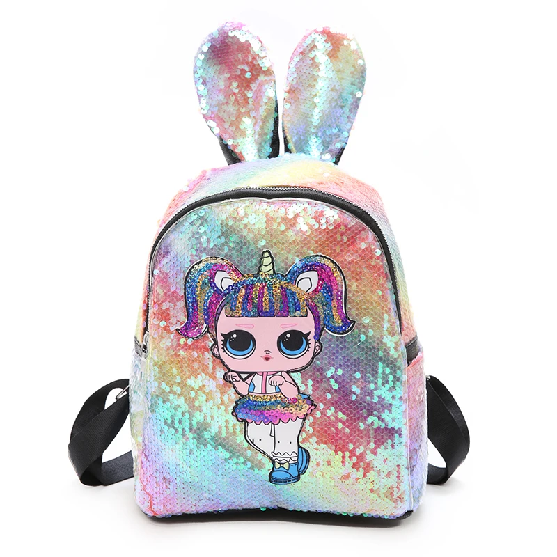 unicorn book bags for girls