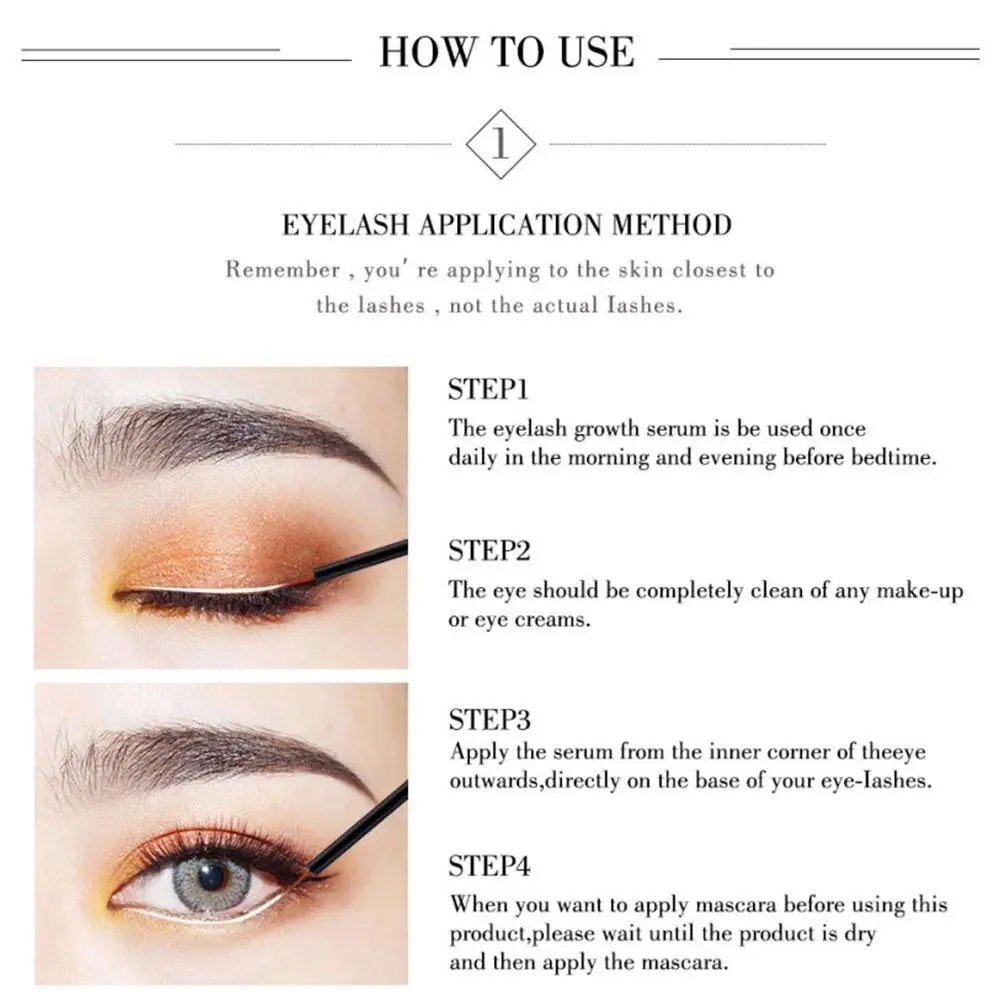7 Days Effective Strengthen Eyelash Growth Liquid Eyelash Enhancer Serum Nourish Eyelash Lengthening Treatments