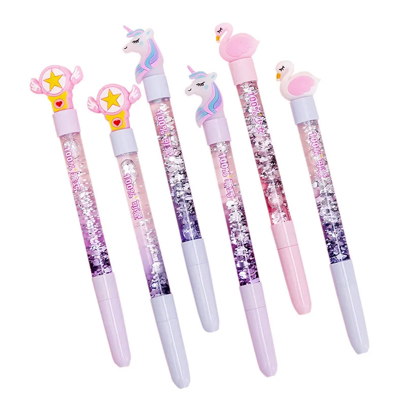 Флеш накопитель в виде единорога boligrafos kawaii lote plumas de gel 0 5 мм корейские ручки черные