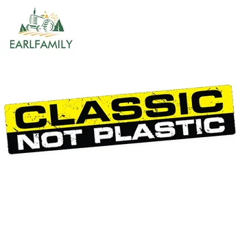 

EARLFAMILY 15cm x 3cm Car Stickers CLASSIC NOT PLASTIC Decal Vinyl Sticker Antique Car Waterproof Window Bumper Accessories