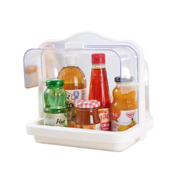 

Plastic Food Cosmetic Storage Box Bread Food Sorting Box Transparent Medicine Storage Case Home Organizer Kitchen Seasoning Box