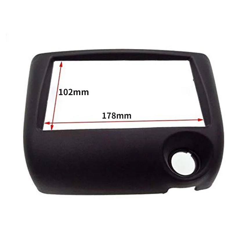 178X102 мм Двойной Дин Радио Стерео DVD панель рамка gps рамка для Toyota Vitz Yaris, echo 1999-2005