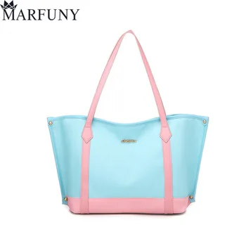 

Casual Tote Ladies Hand Bags Waterproof Oxford Large Capacity Girls Shopping Handbag Luxury Brand Women Shoulder Bag Sac A Main