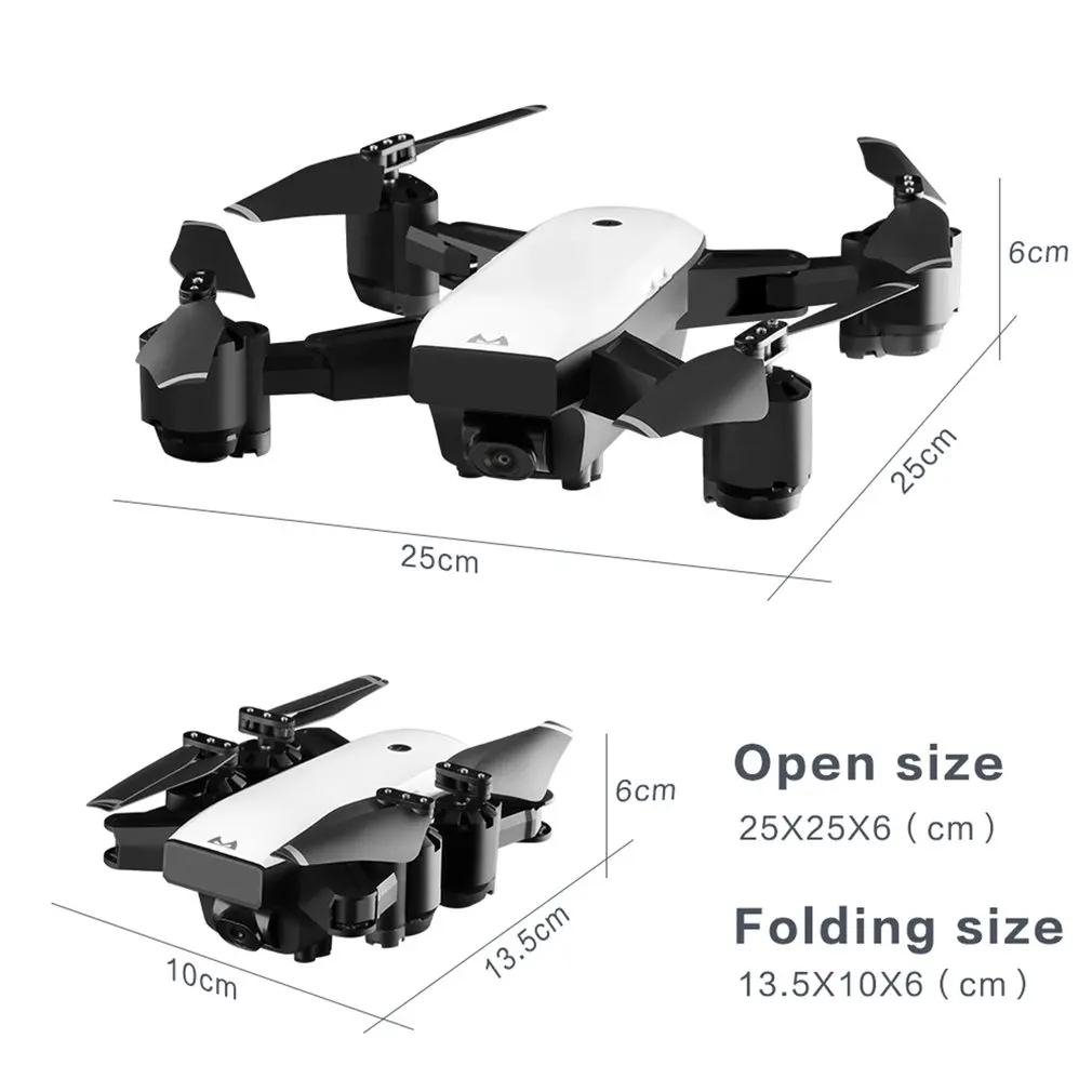 SMRC S20 6 осей Gyro FPV Дрон портативный Радиоуправляемый квадрокоптер с камерой 720P складной Радиоуправляемый вертолет портативная радиоуправляемая модель