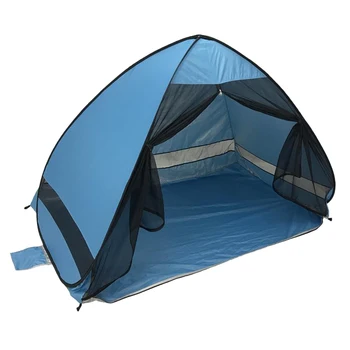 

2-3 Person Blue Outdoor Instant Automatic Pop Up Camping Light Tent