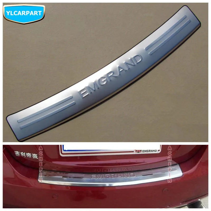 

For Geely Emgrand7-RV,EC7-RV,EC715-RV,EC718-RV,EC-HB,hatchback,HB,Car trunk cover plate,stainless steel protective board