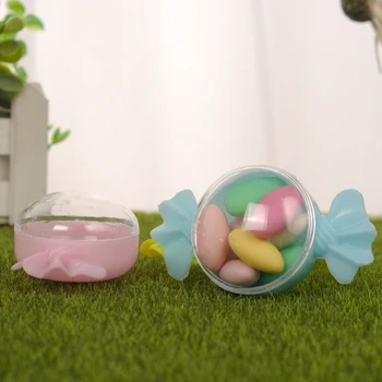 

12pcs/Set Plastic Candy Boxes for Baby Shower Halloween Party ToysCandy Shape Candy Box Chocolate Container Wedding Birthday