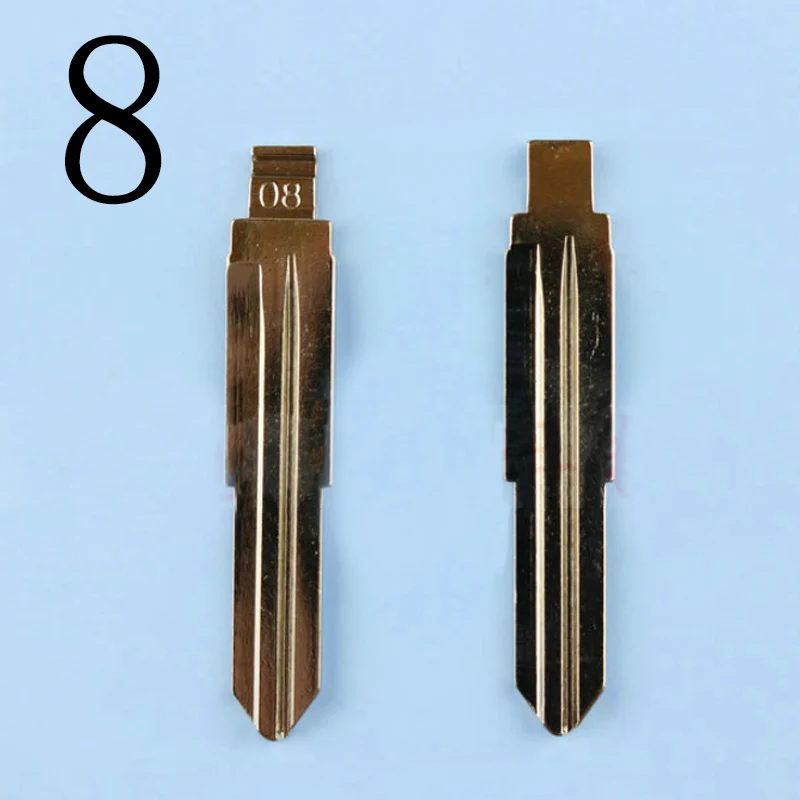 08 1-20#01#02#03#04#5#7#8#11#15#19#20# ключ для автомобиля embryo Автомобильный ключ Embryo замена головки ключа - Цвет: 08