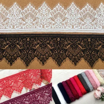 

Multi color Wave Lace Trim Embroidery Eyelash Decoration Embroidery Lace Fabric Accessories Diy Craft Clothing Material
