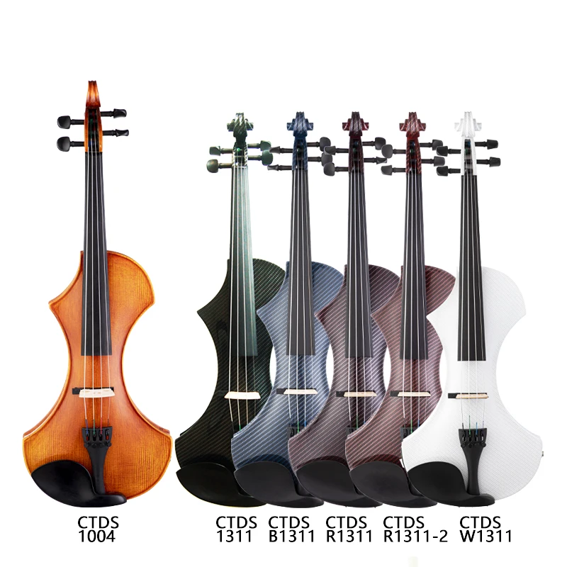 KINGLOS 白 4/4 ソリッドウッド カラード シンプル バイオリン