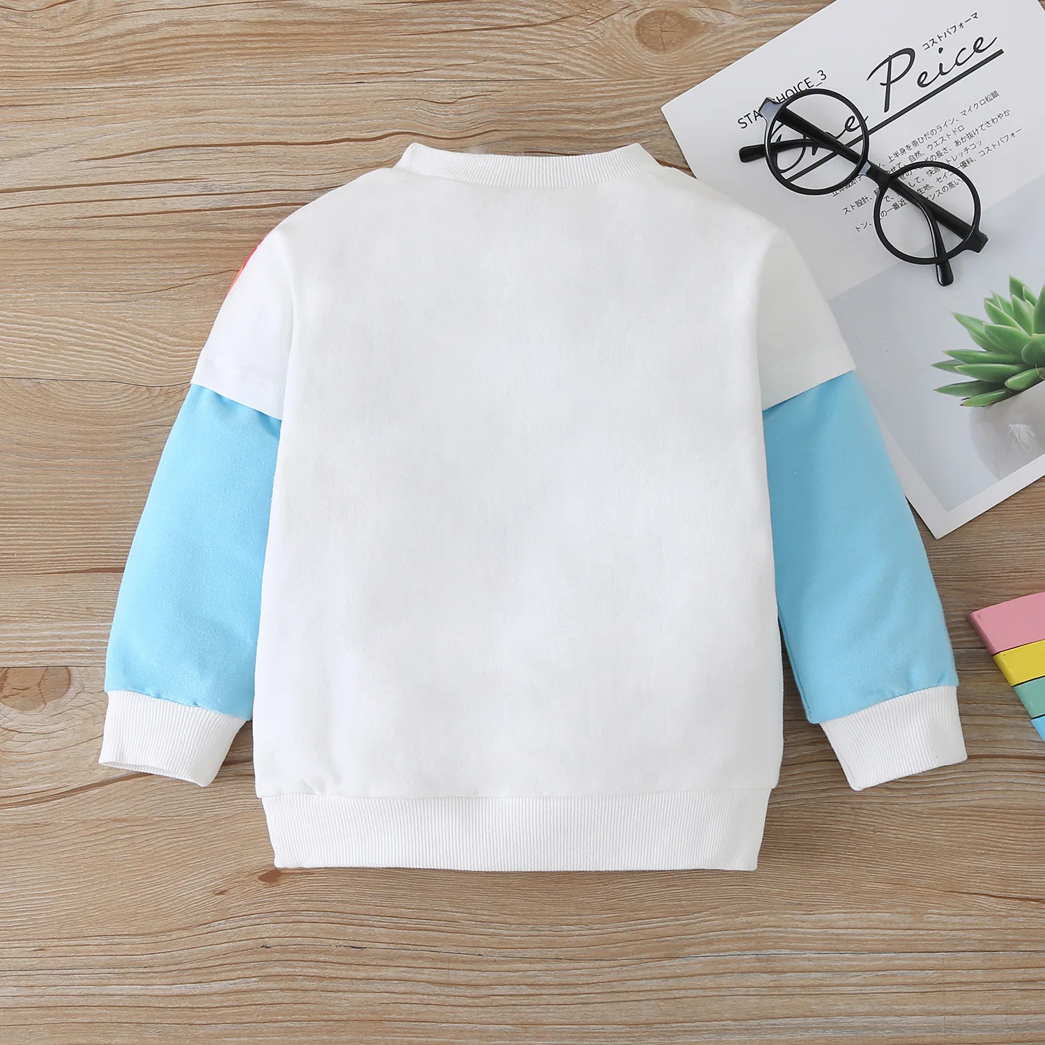 1 2 3 4 5Y Autumn Winter Toddler Boys Girls Rainbow Printed T-shirt Cute Baby Long Sleeve Casual Sweatshirt Tops Kids Clothes children's sweatshirts