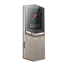Металлический mp3mp4 плеер с экраном без потерь Музыкальная карта может быть записана запись текста