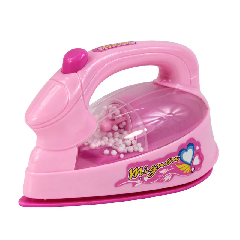 Educational Toys Mini home appliance Kitchen Toys iron Washing machine refrigerator kettle Hair drier Closestool Children gift