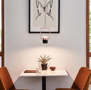 

Nordic Postmodern Simple Living Room Creative Individual Design Lights Studio Restaurant Table Bedside Bar Chandelier
