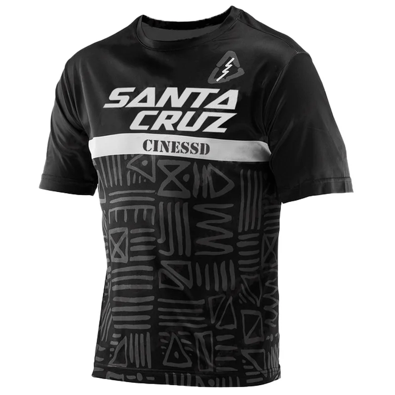 motorcycle mountain bike team downhill jersey MTB Offroad SANTA CRUZ