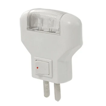 

Home 3 LED Bulbs White Night Light Decoration US Plug AC110V - 220V