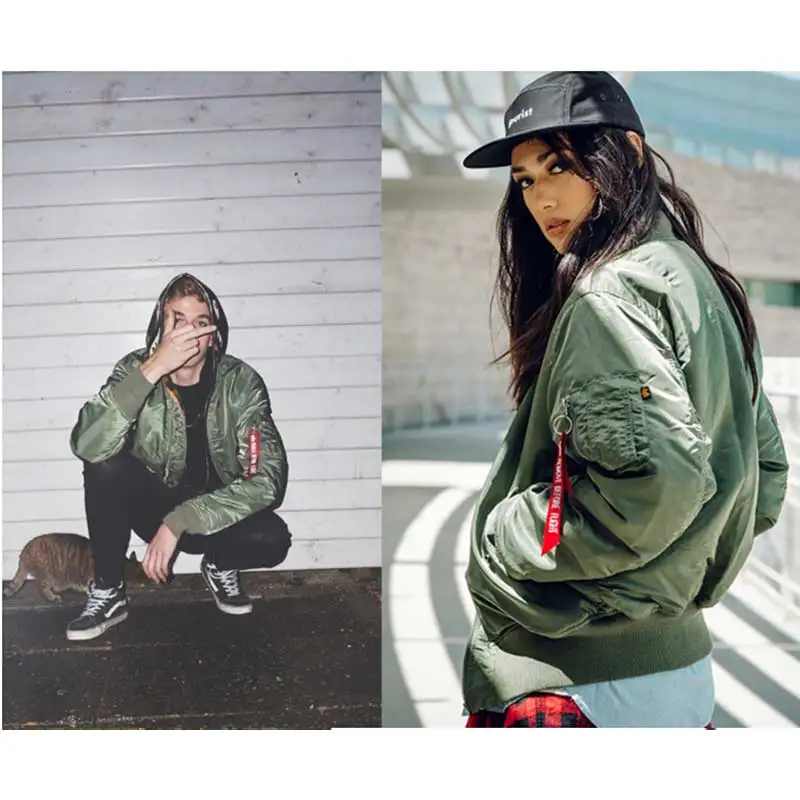 Very best  Aolamegs Men Bomber Jacket Thick Winter Military Motorcycle Ma-1 Flight Jacket Pilot Air Force Flyi