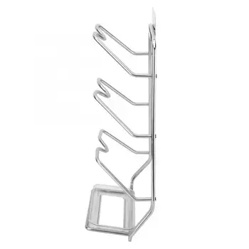 

3 Layer Stainless Steel Pan Pot Cover Lid Rack Stand Spoon Holder Stove Organizer Home Storage Rack Kitchen Tools