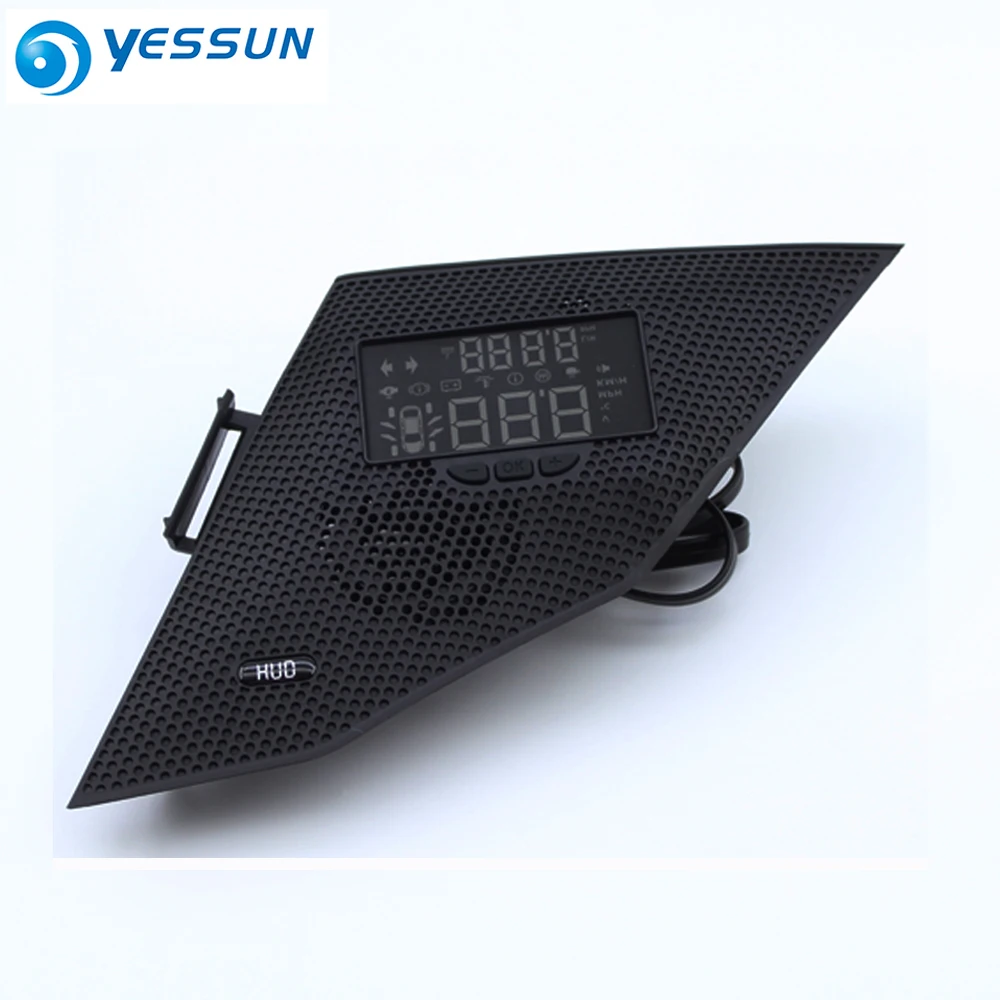 

Car HUD Head Up Display For Toyota CHR CH-R AX10 2018 2019 left driver Safe Driving Screen Full Function speedometer Projector