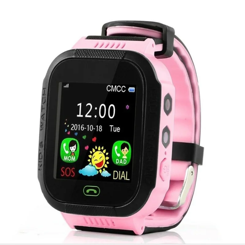 Q528 Смарт-часы с gps GSM локатор экран трекер SOS для