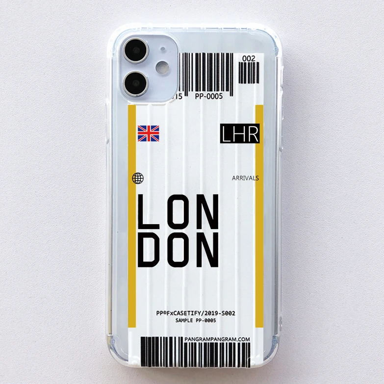 London Простой чехол для samsung Galaxy S10 Plus S9 S8 plus note10 INS US City прозрачный мягкий кремний чехол - Цвет: London