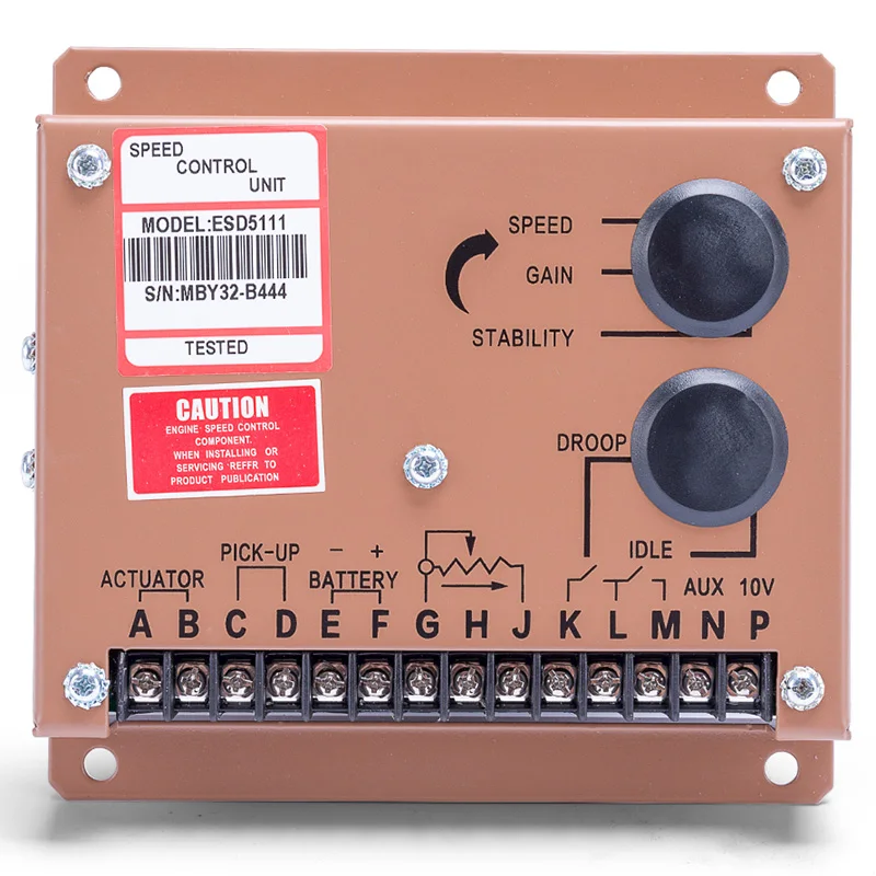 Двигатель Скорость регулятор ESD5111 генераторной установки контроллера