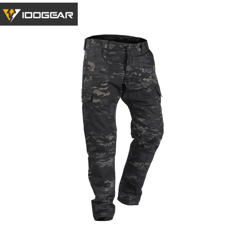 Multicam Black IDOGEAR тактические штаны GL CP полевые страйкбол военные армейские брюки камуфляжные Мягкие гибкие мужские повседневные боевые штаны Мультикам 3204 - Цвет: Multicam Black