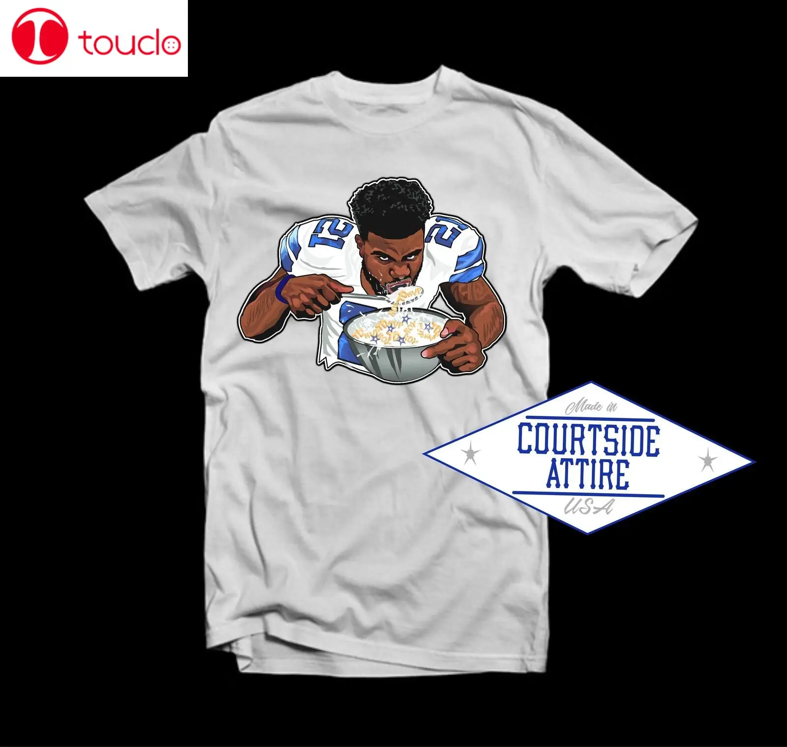 Ezekiel Elliott "Let'S Eat" Shirt Mens Zeke Unisex Women Men Tee Shirt