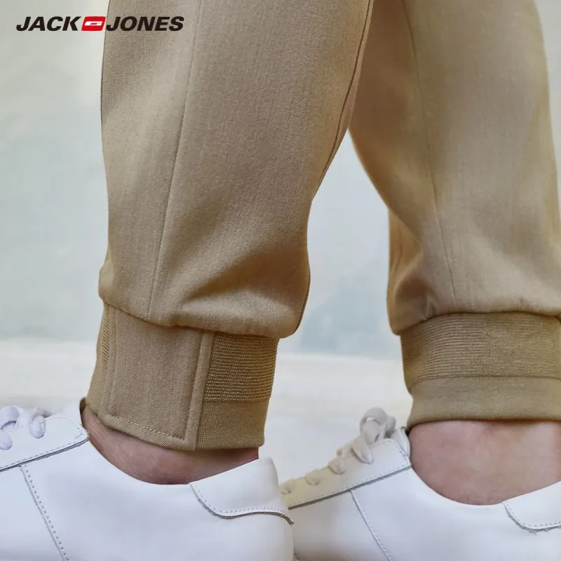 JackJones мужские зауженные брюки модные брюки длиной до щиколотки 219314536