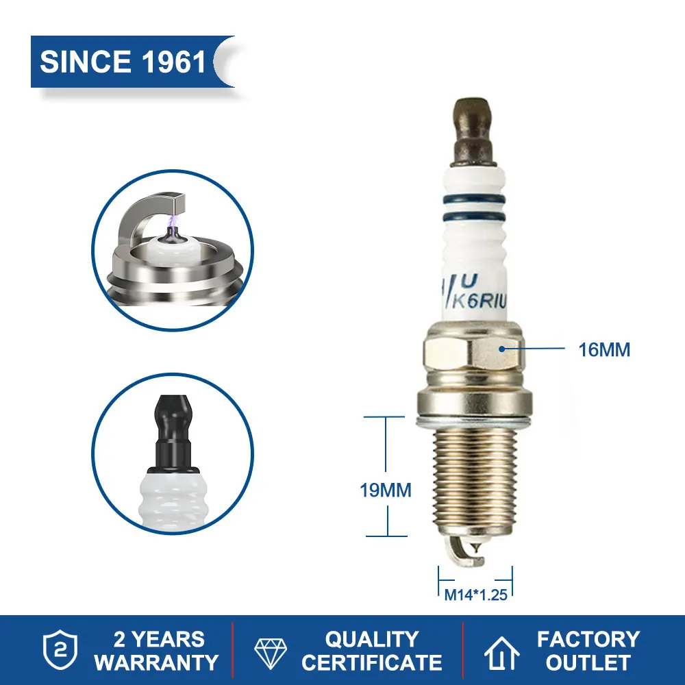 Рисунок 2 - Свеча зажигания Iridium BKR6EIX